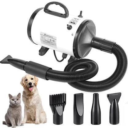 Pet Hair Dryer with Dual Speed Settings