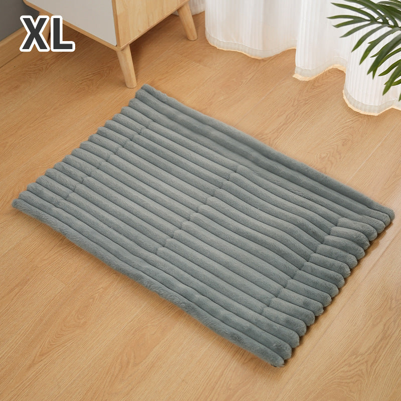 Pet Lying Mat Warm Cotton Velvet Pet Cat Dog Bed