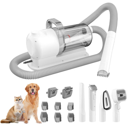 Pet grooming vacuum. 2.5L holding capacity