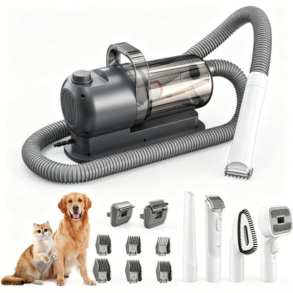 Pet grooming vacuum. 2.5L holding capacity