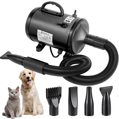 Pet Hair Dryer with Dual Speed Settings