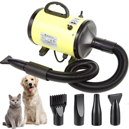 Pet Hair Dryer with Dual Speed Settings