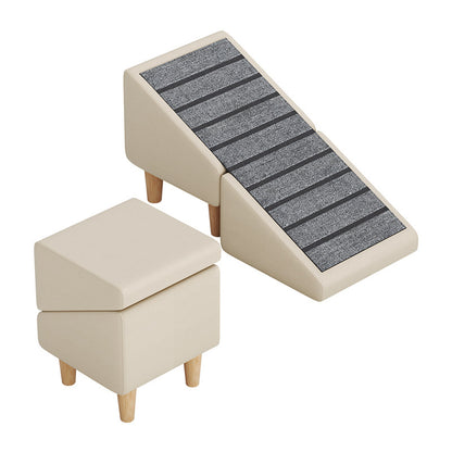 Foldable Pet Stairs Ramp with Non-Slip Surface