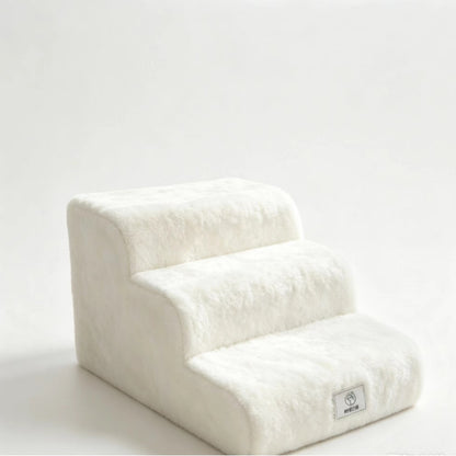 Detachable Washable Pet Stairs with Non-Slip Ramp